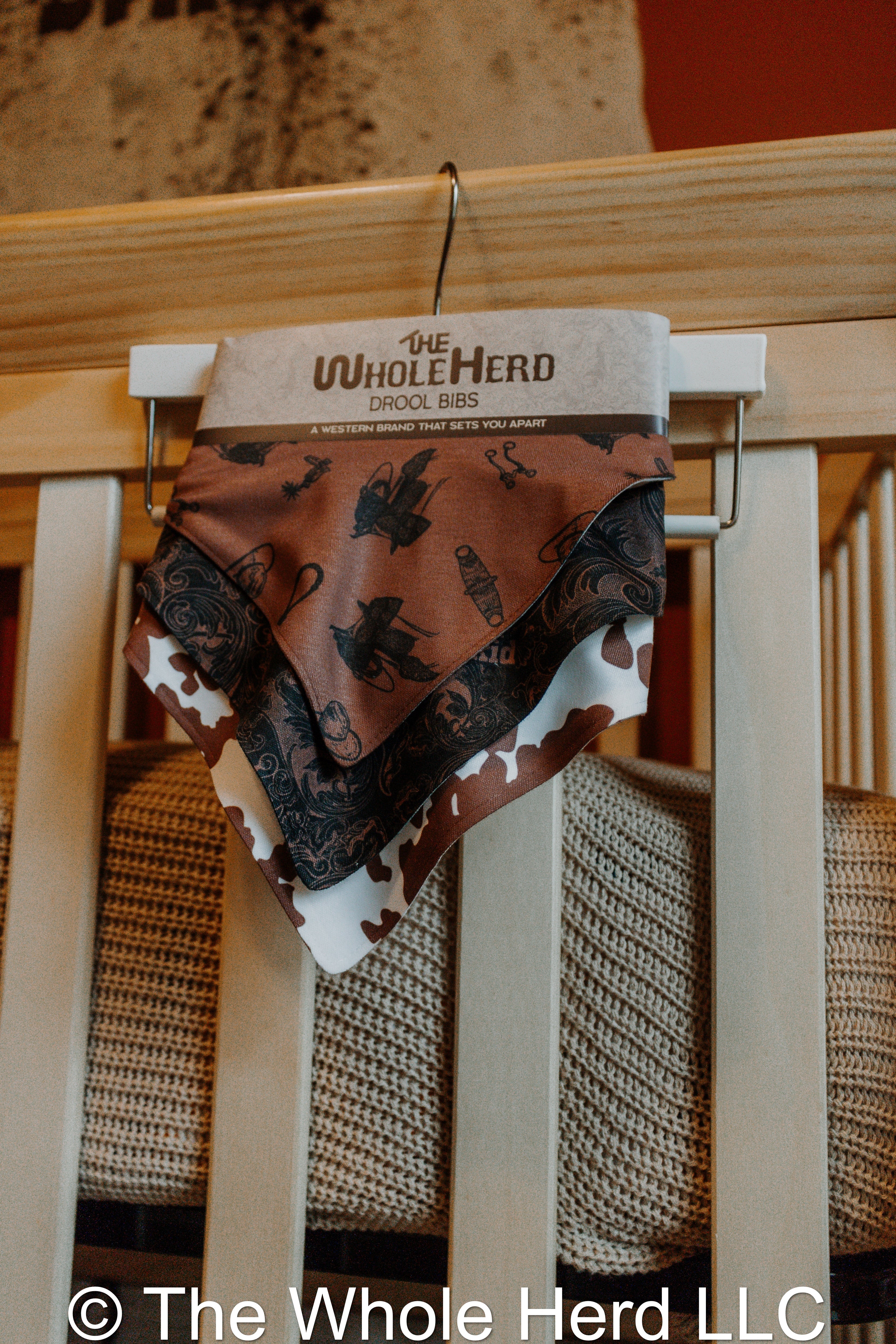 CowBabe Bandana Drool Bibs