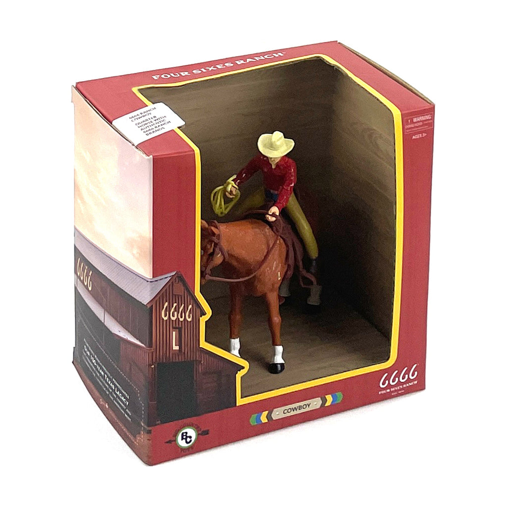 Four Sixes Ranch Cowboy & Quarter Horse