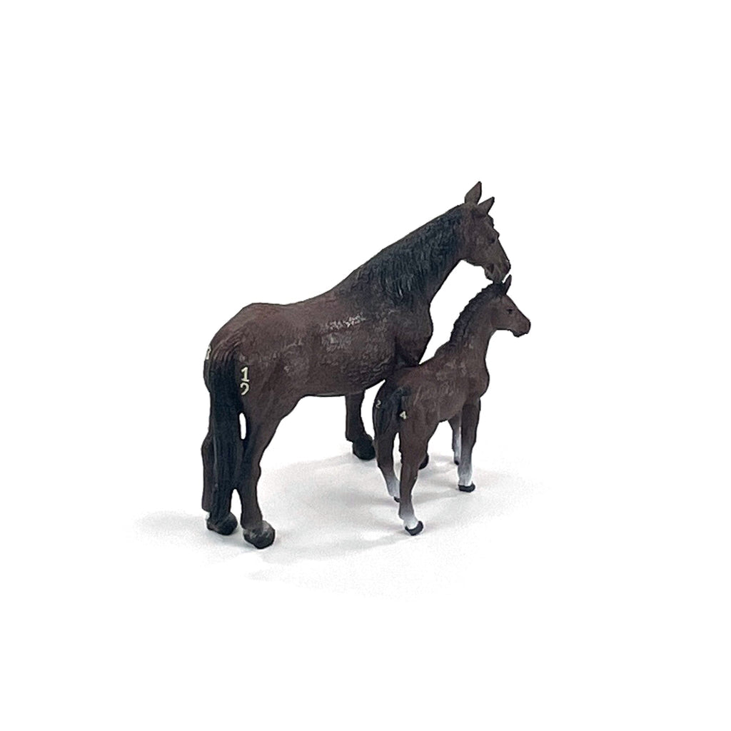 Four Sixes Ranch Quarter Horse Mare & Colt