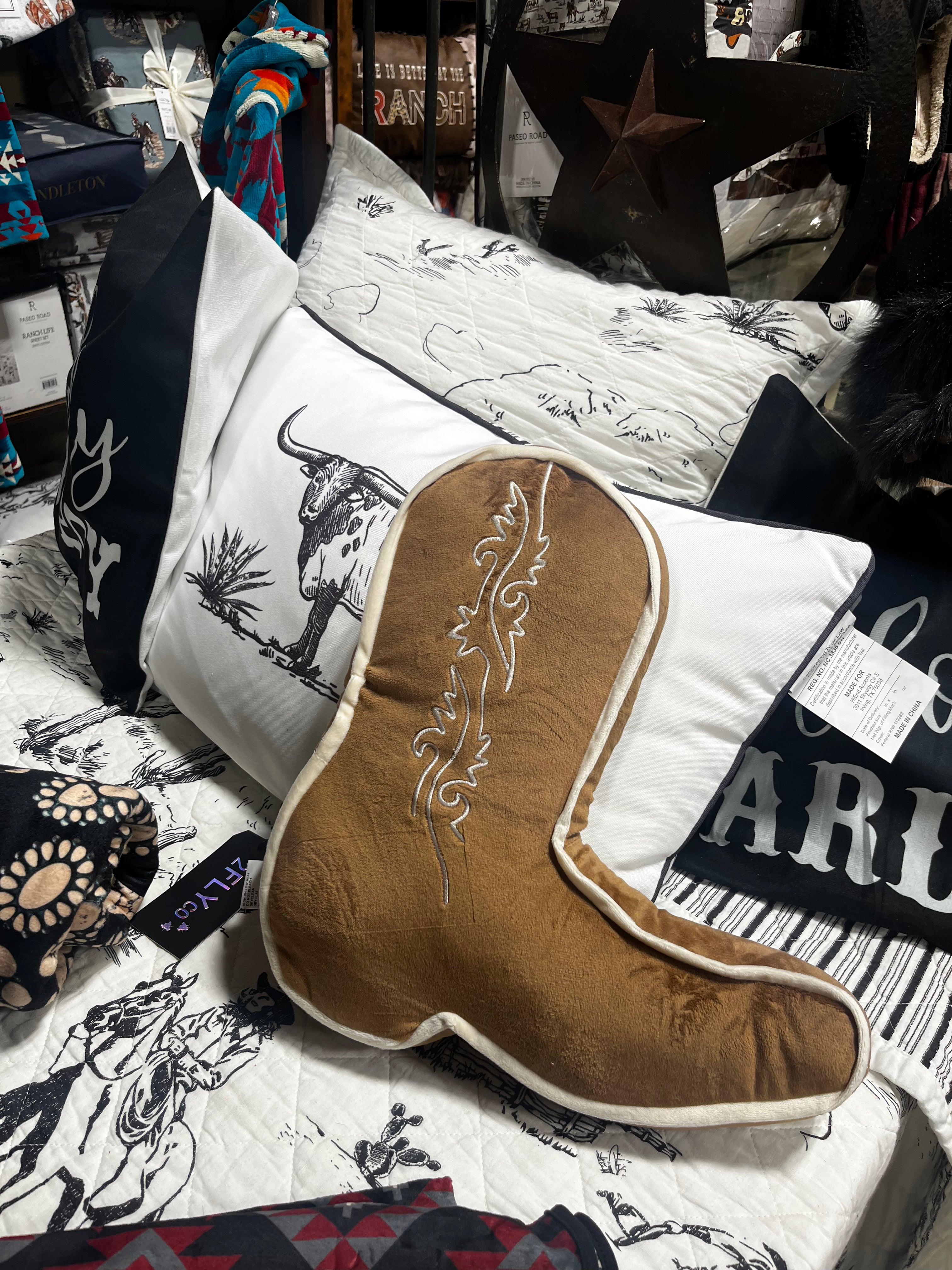 Snoozy Boot Pillows