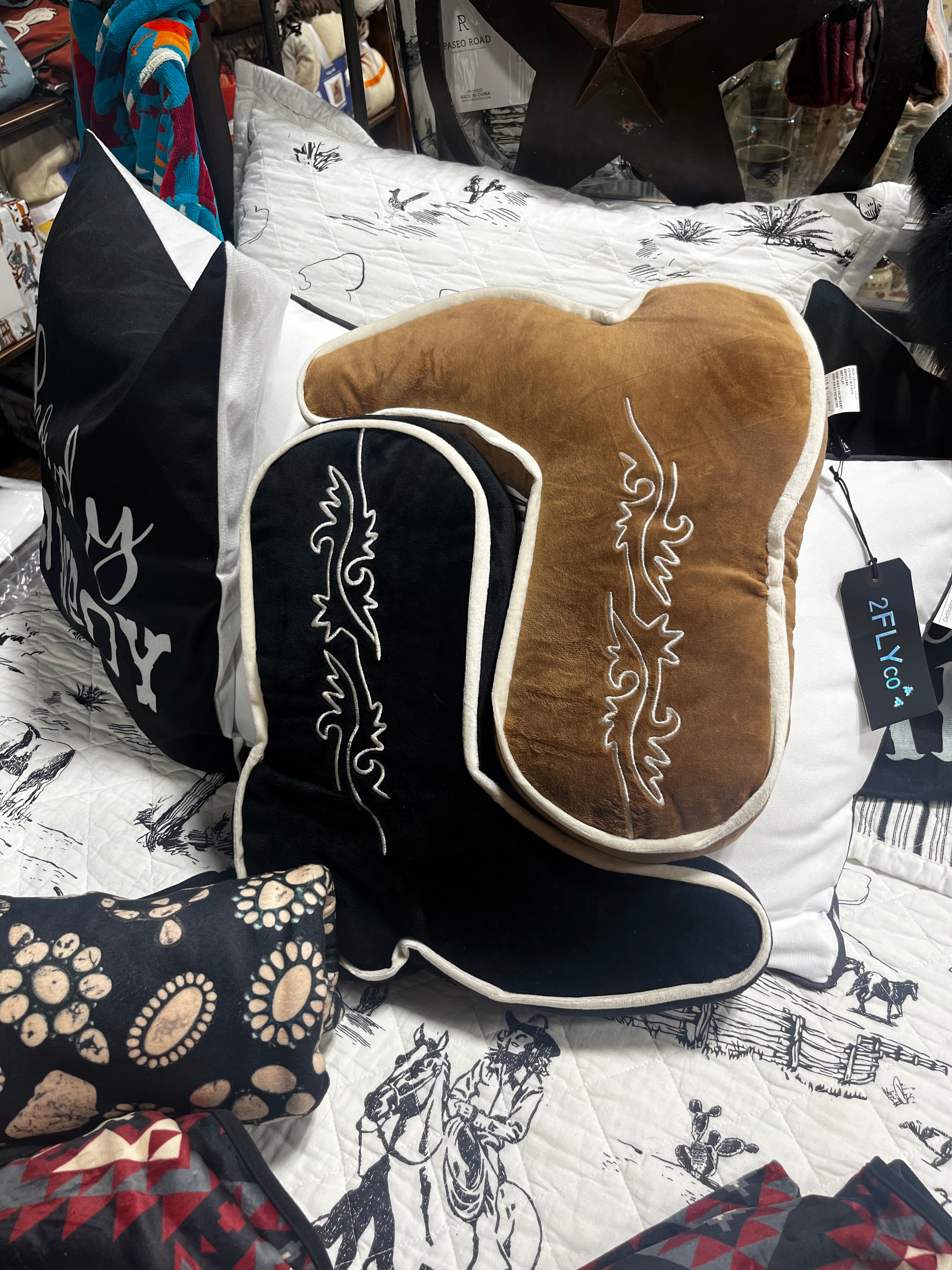 Snoozy Boot Pillows