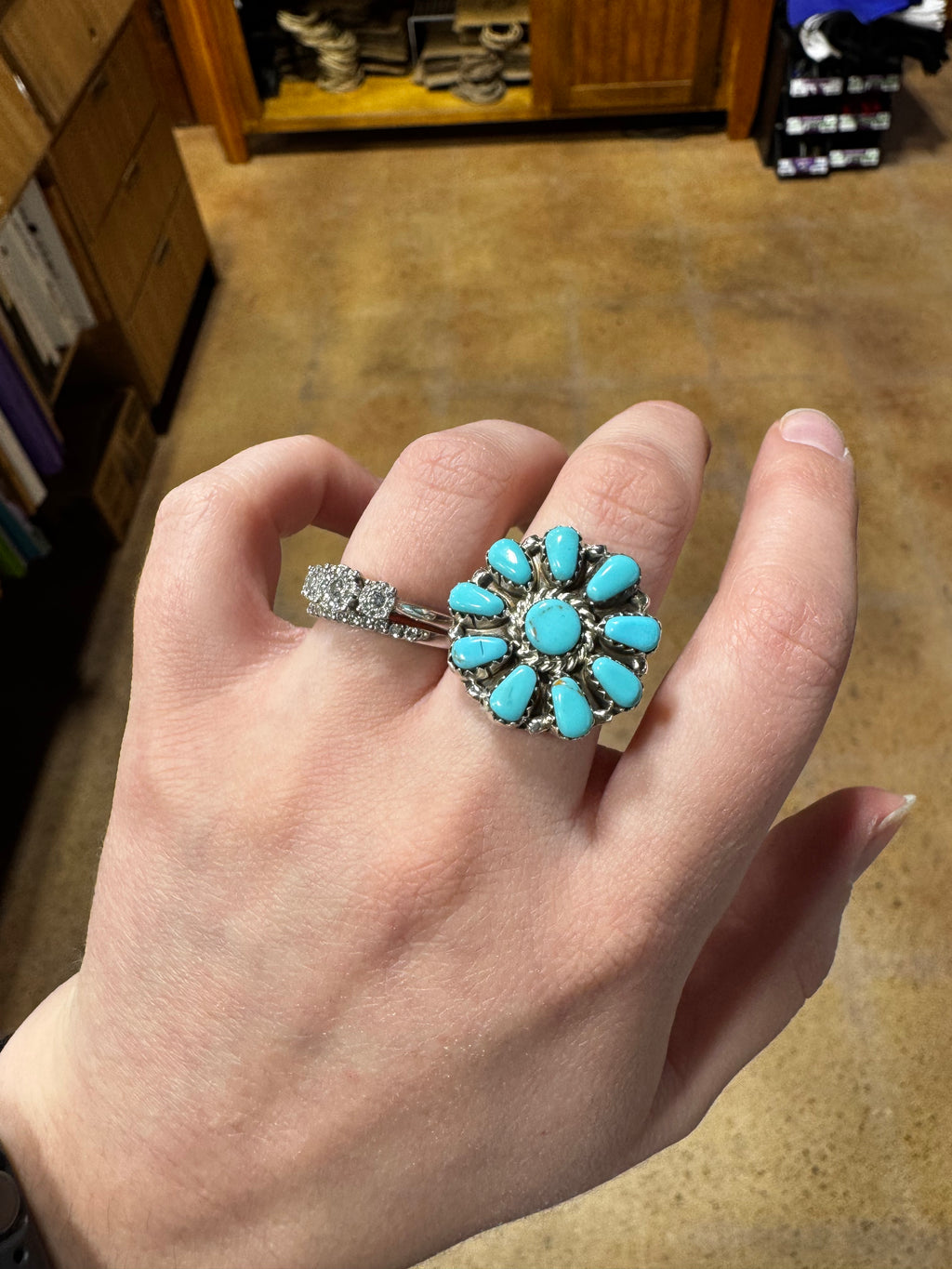 Kingman Concho Ring