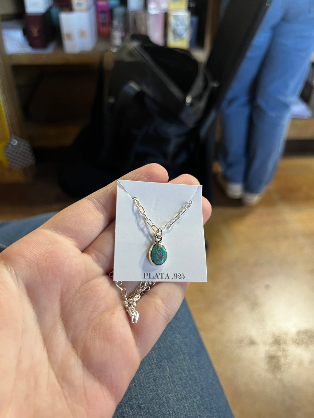 Oval Paperclip Necklace