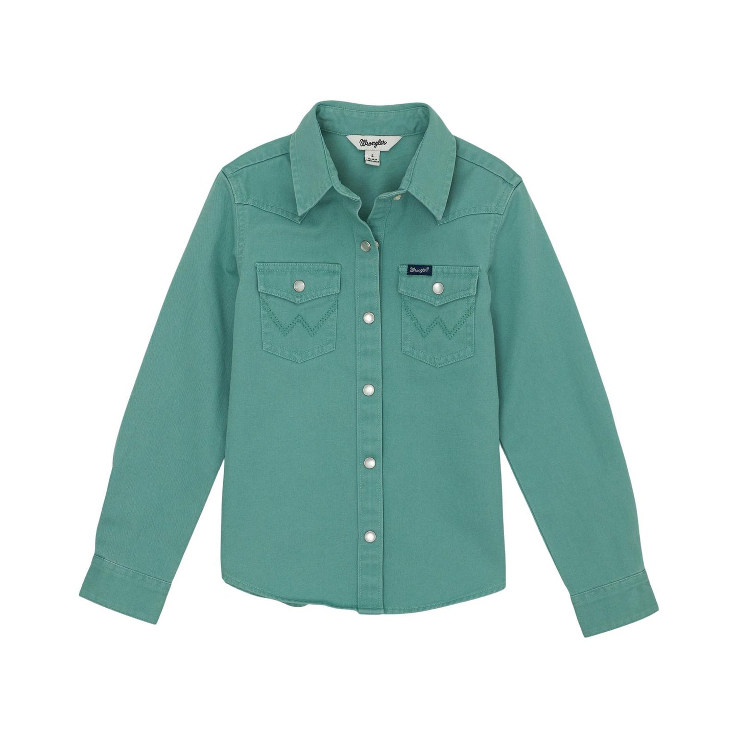 Girls Western Top - Teal