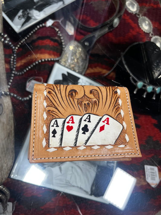 Ace Of Cards Bi-Fold Wallet