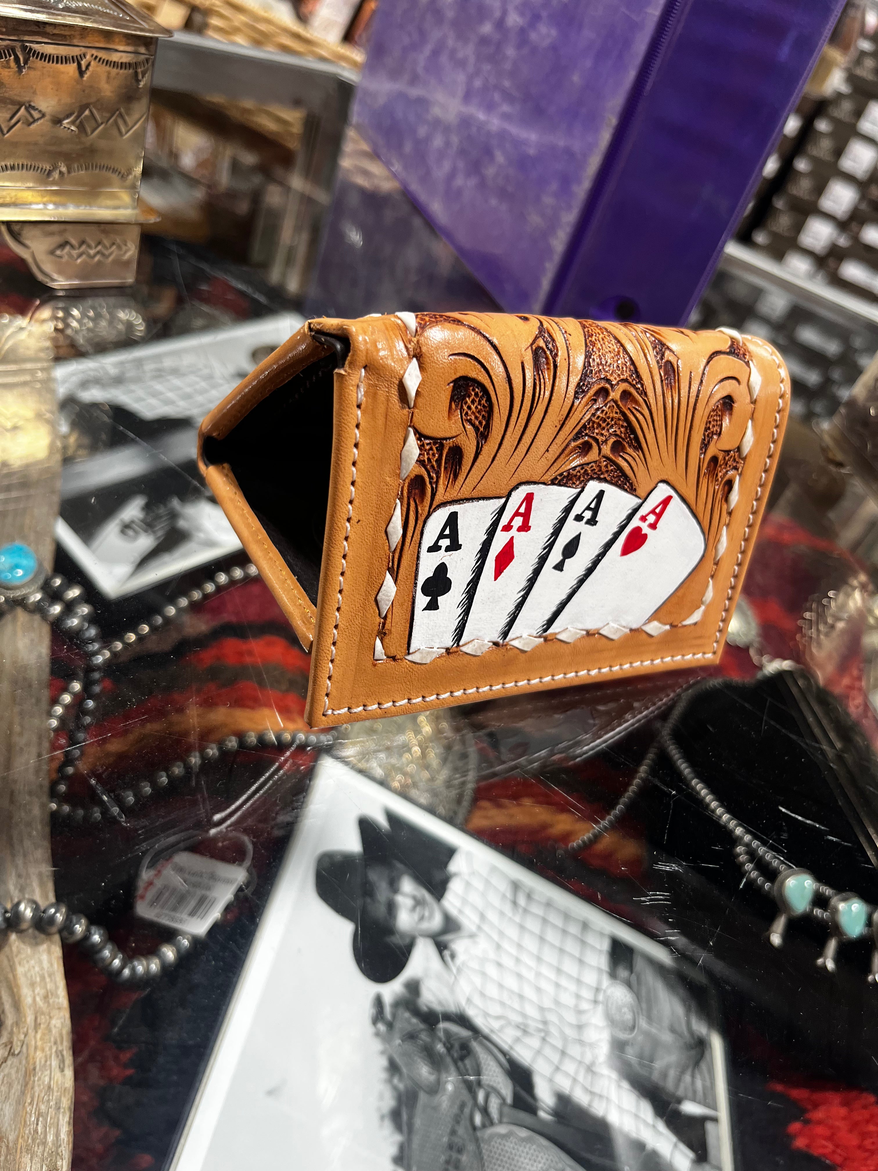 Ace Of Cards Tri-Fold Wallet