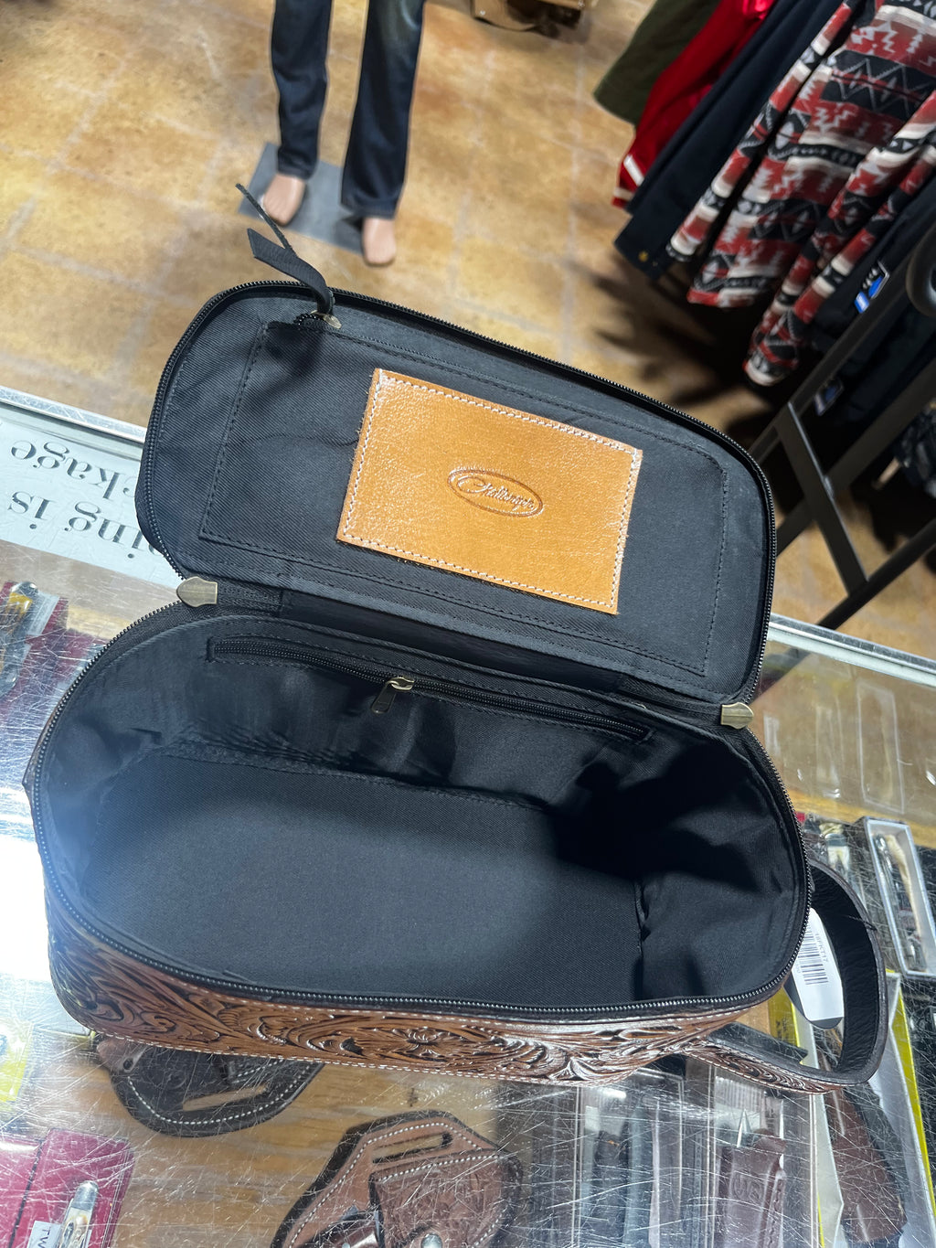 Tooled Cosmetics Bag