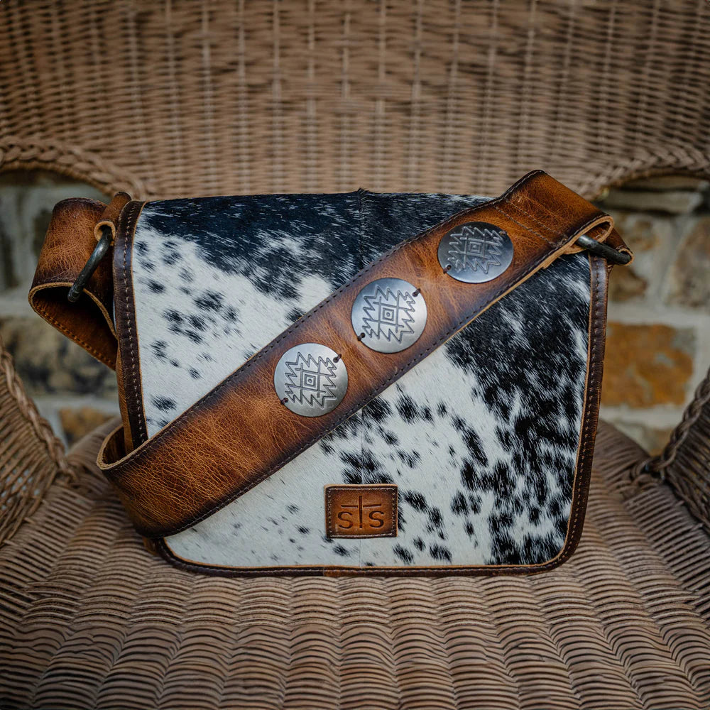 Vaquero Cowhide Della Crossbody