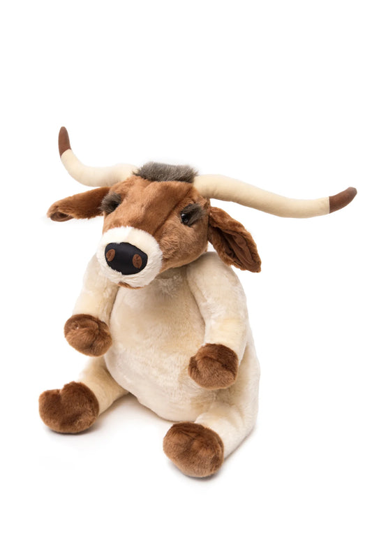 Large Sitting Longhorn Stuffed Animal