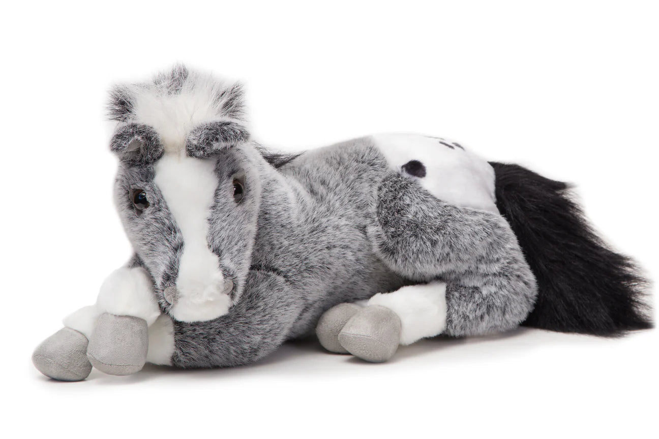 Resting Appaloosa Horse Stuffed Animal