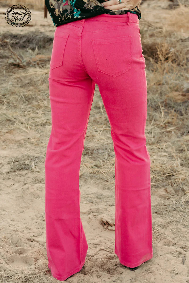 Walking West Denim Pink