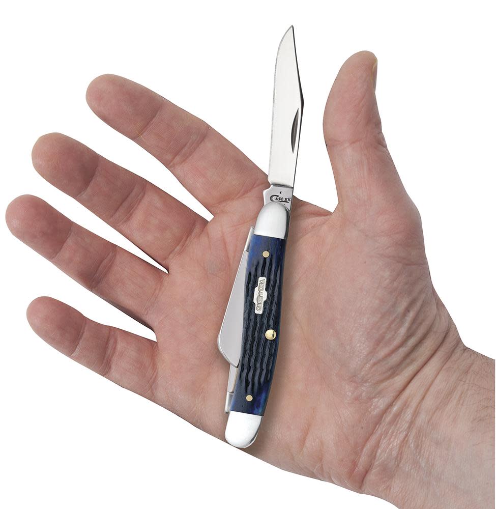 Rogers Corn Cob Jig Blue Bone Medium Stockman with Spey Blade (02801)