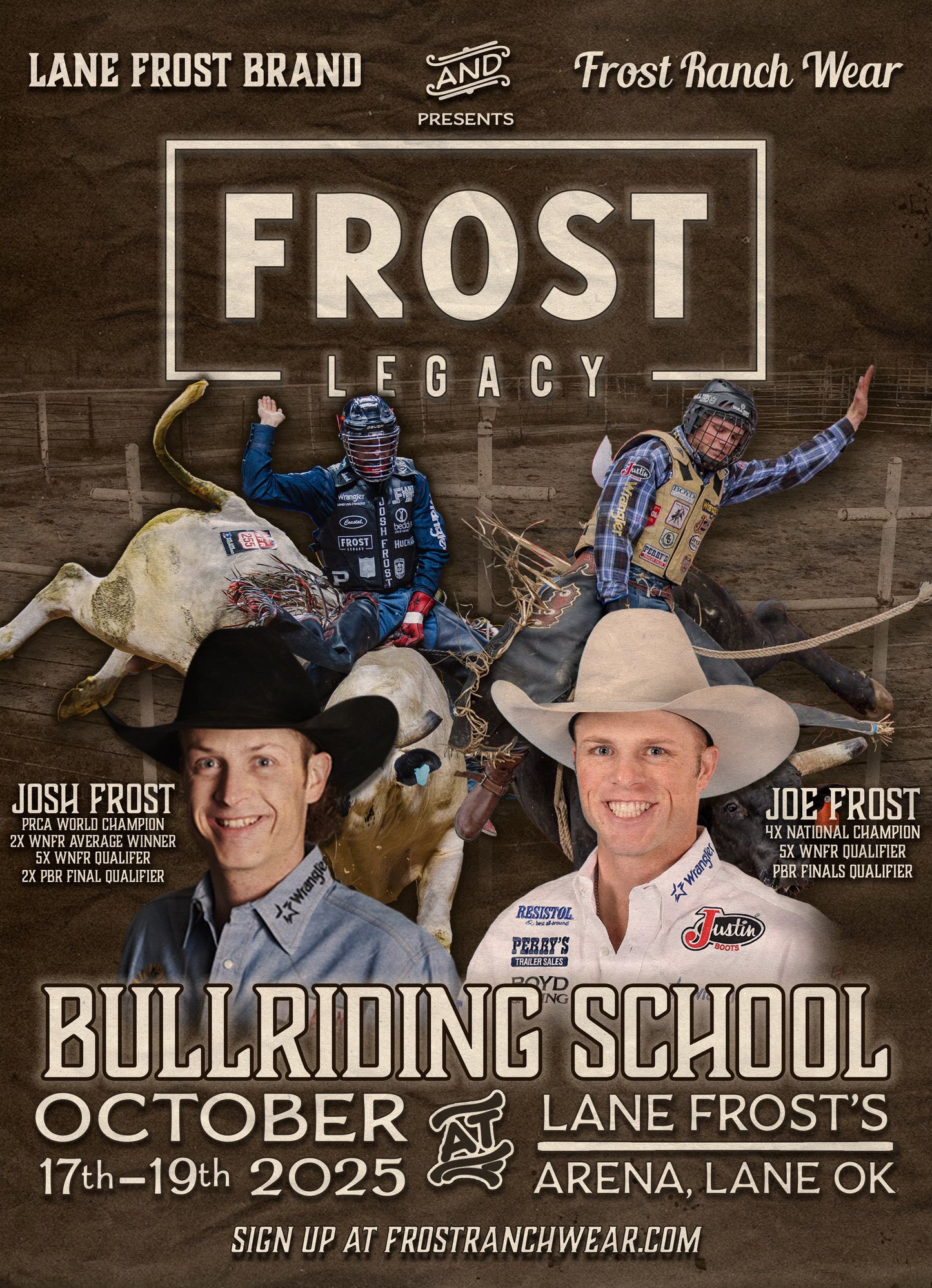 Frost Legacy BullRiding School Sign Up