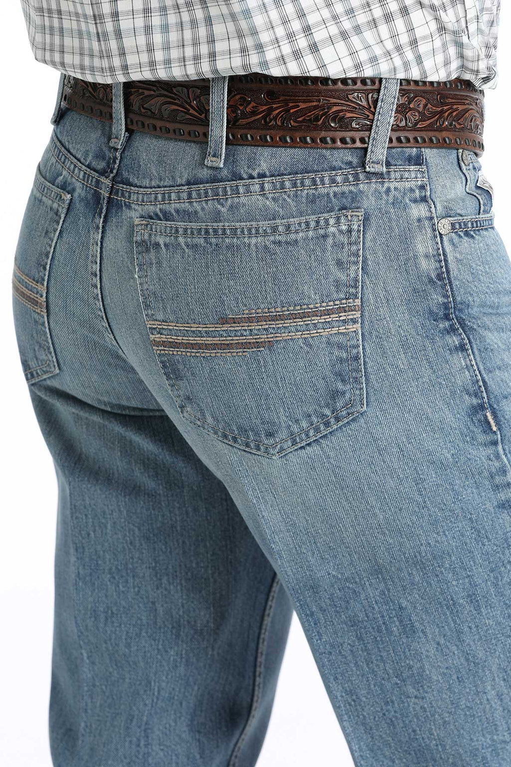 Cinch White Label Medium Wash Jeans (4058)