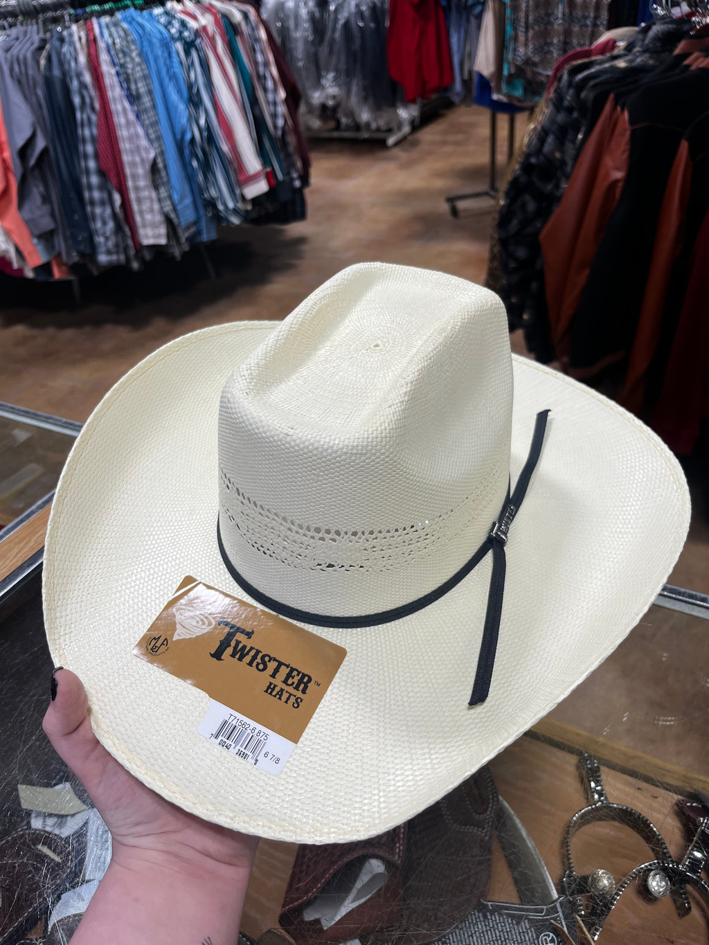 Twister Bangora Straw Hat