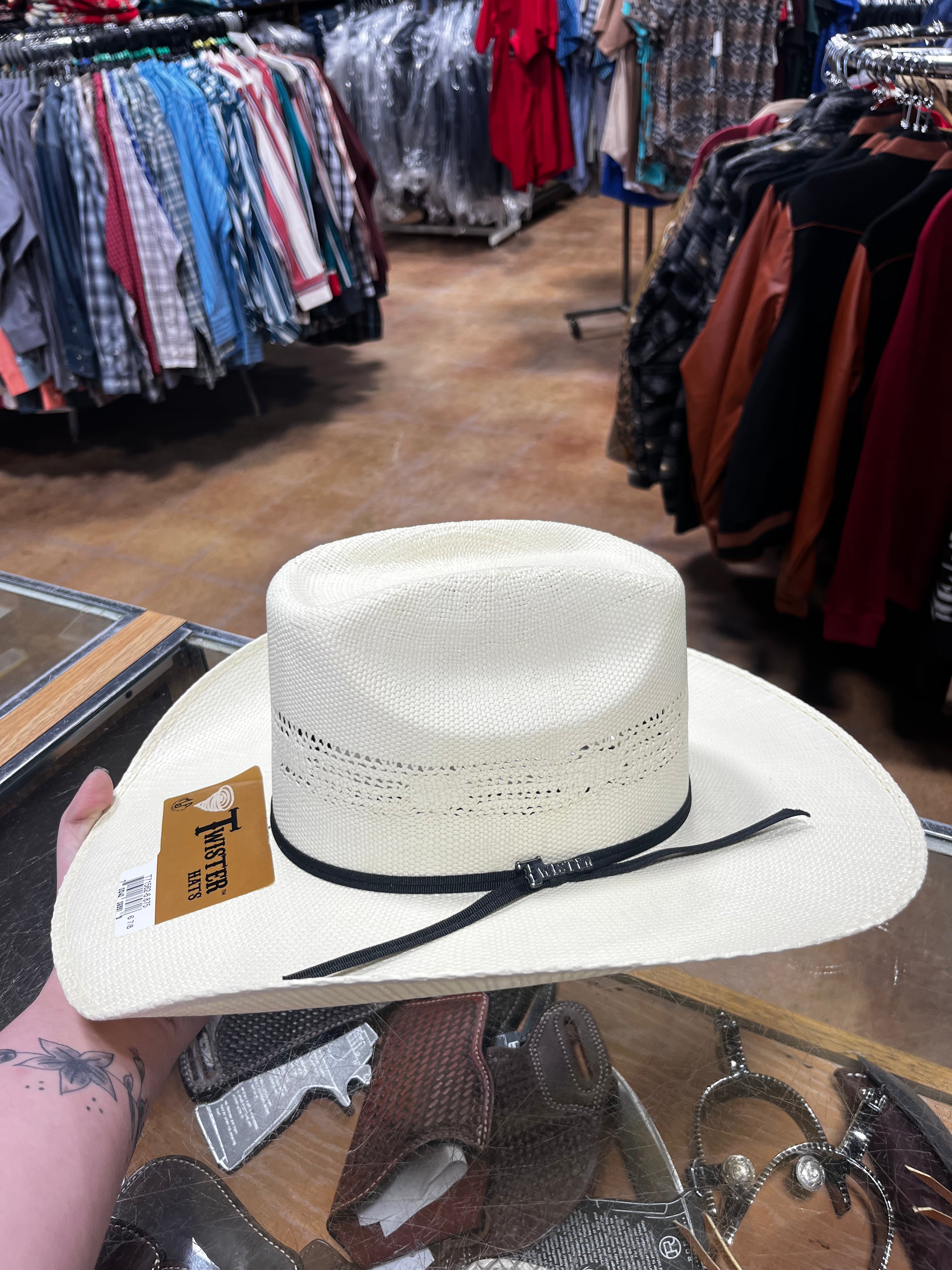 Twister Bangora Straw Hat