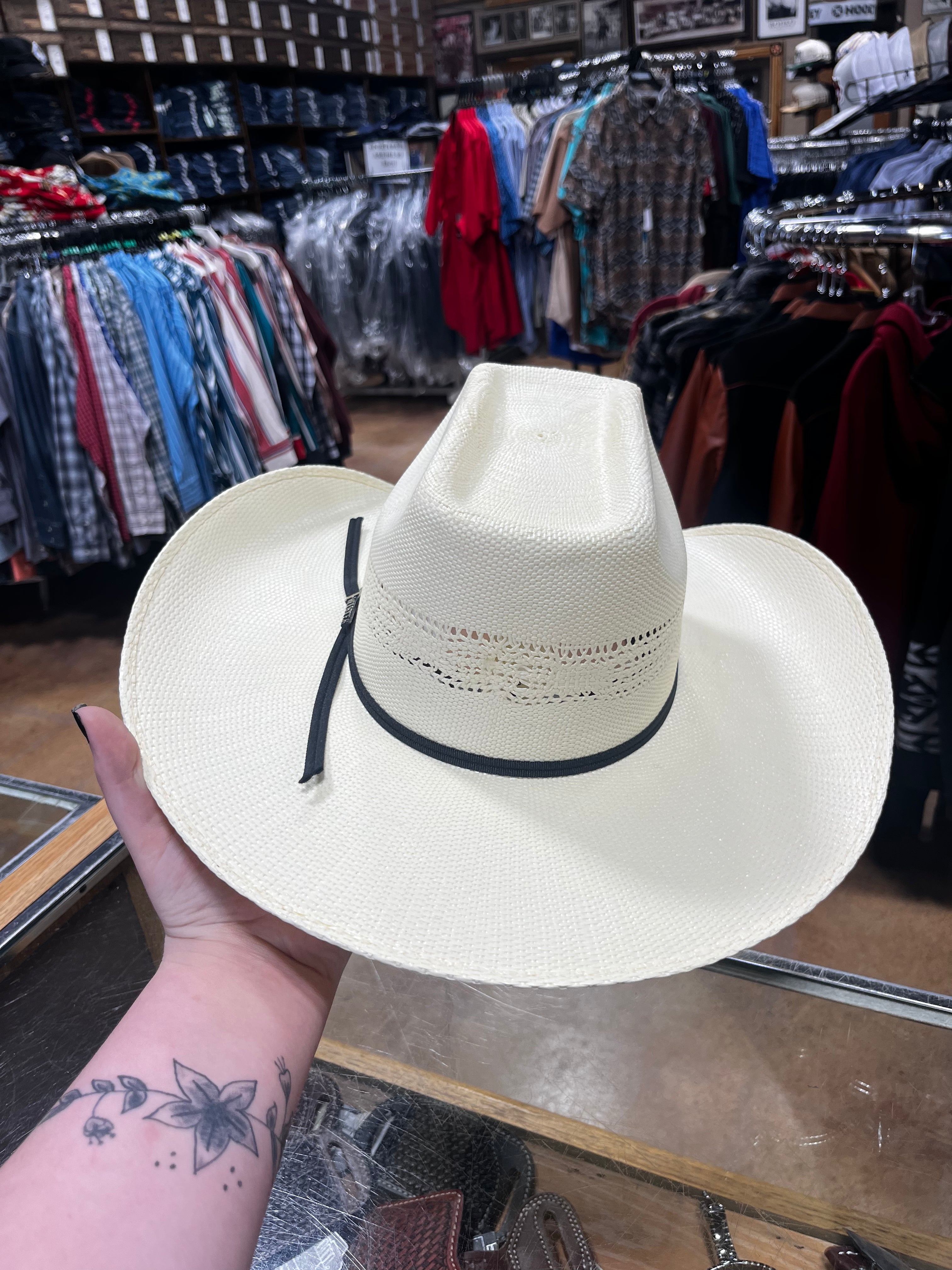 Twister Bangora Straw Hat