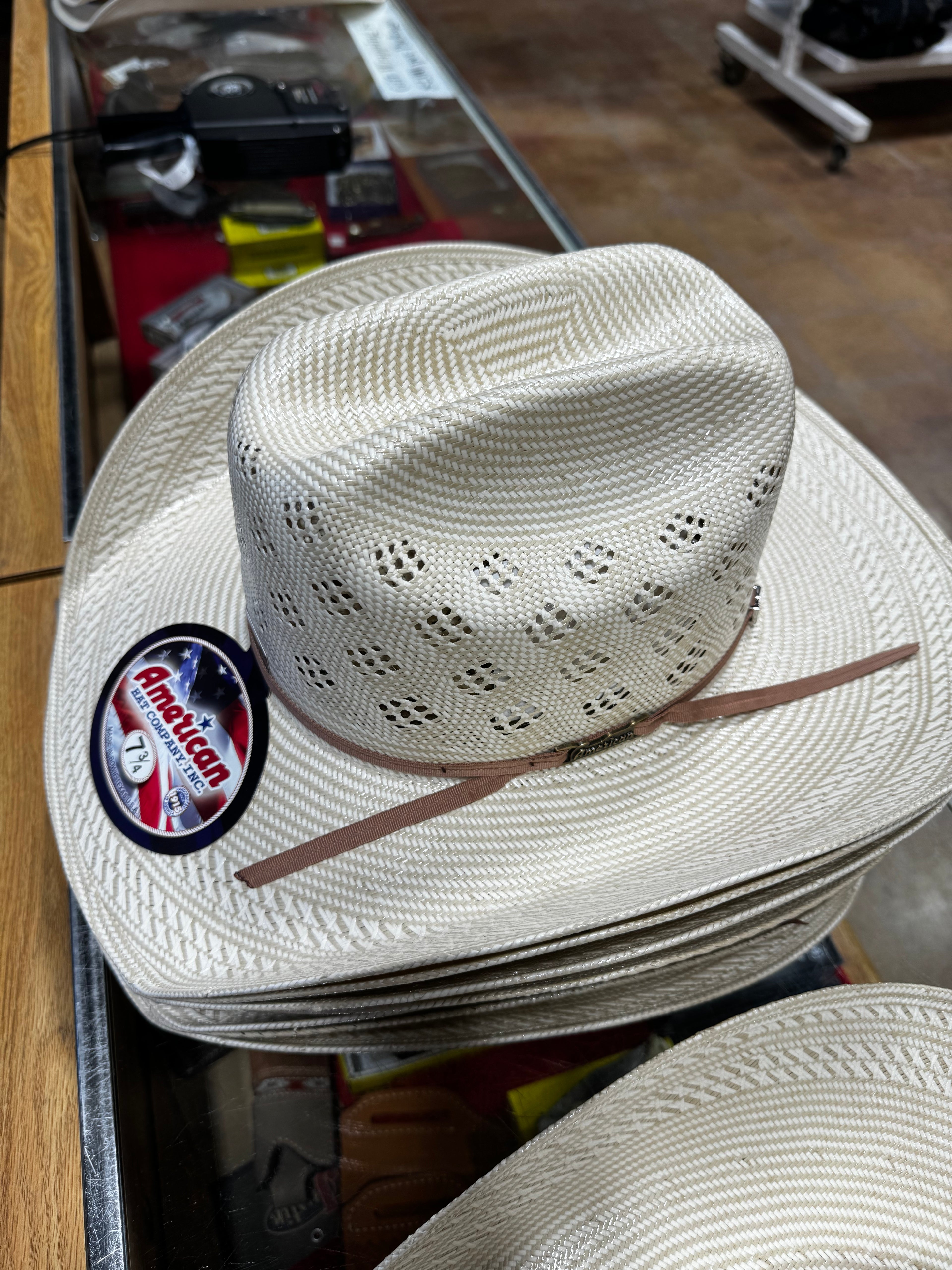 American Whiskey 7800 Straw Hat