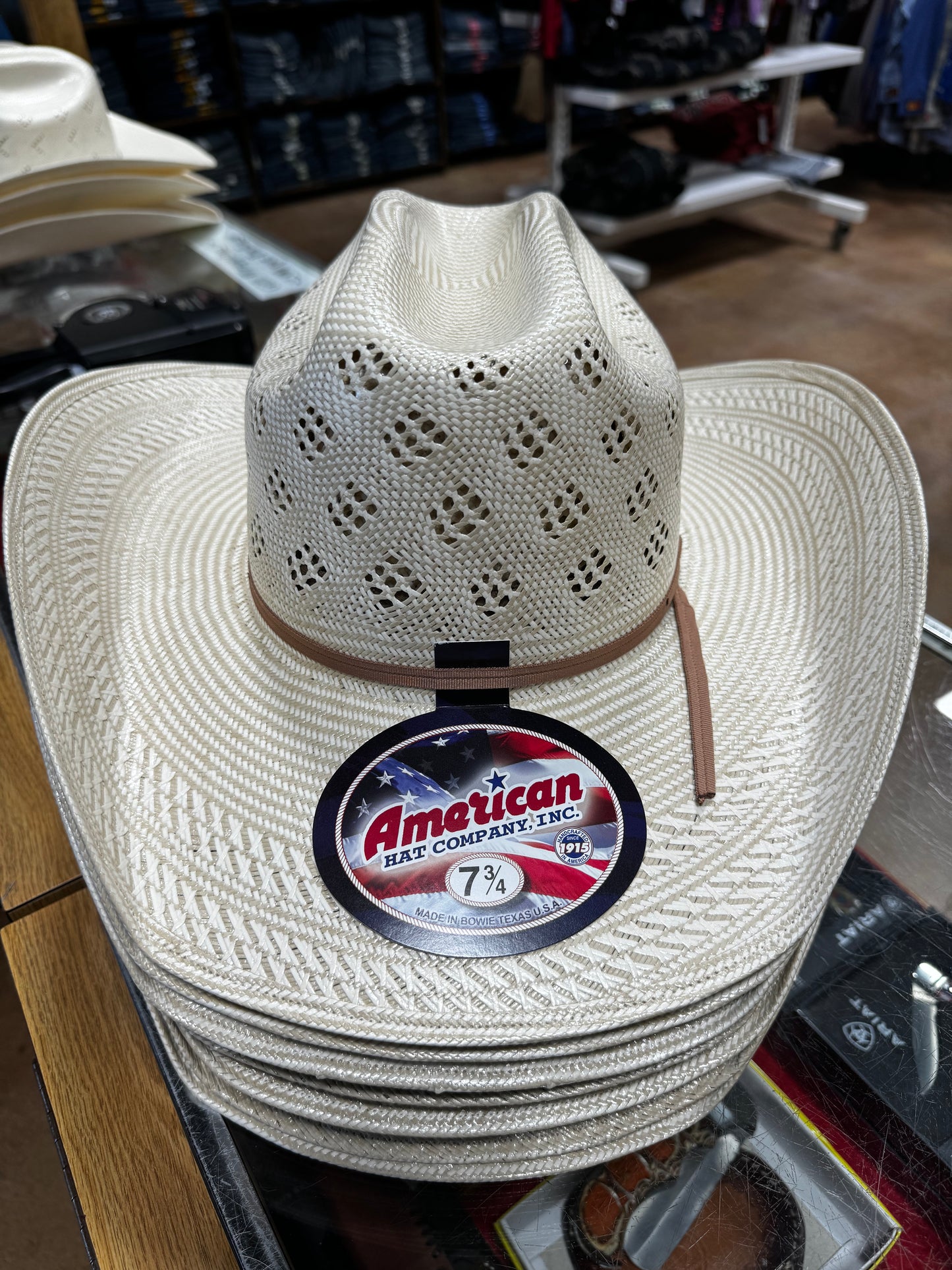 American Whiskey 7800 Straw Hat