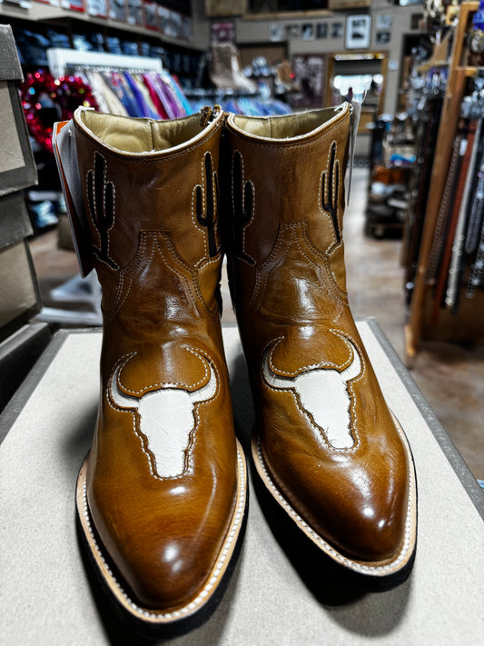 Stetson Gold Calf Vintage Boots (0272)
