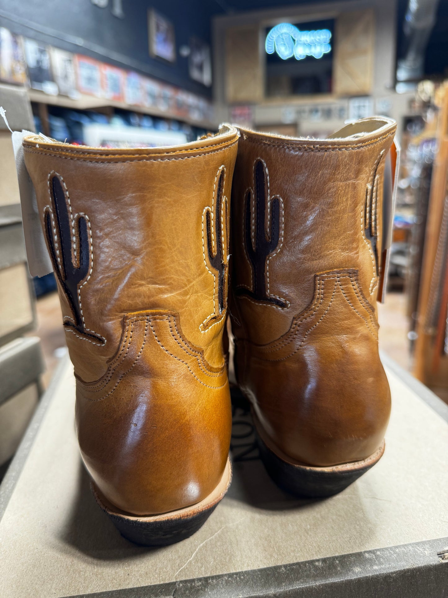 Stetson Gold Calf Vintage Boots (0272)