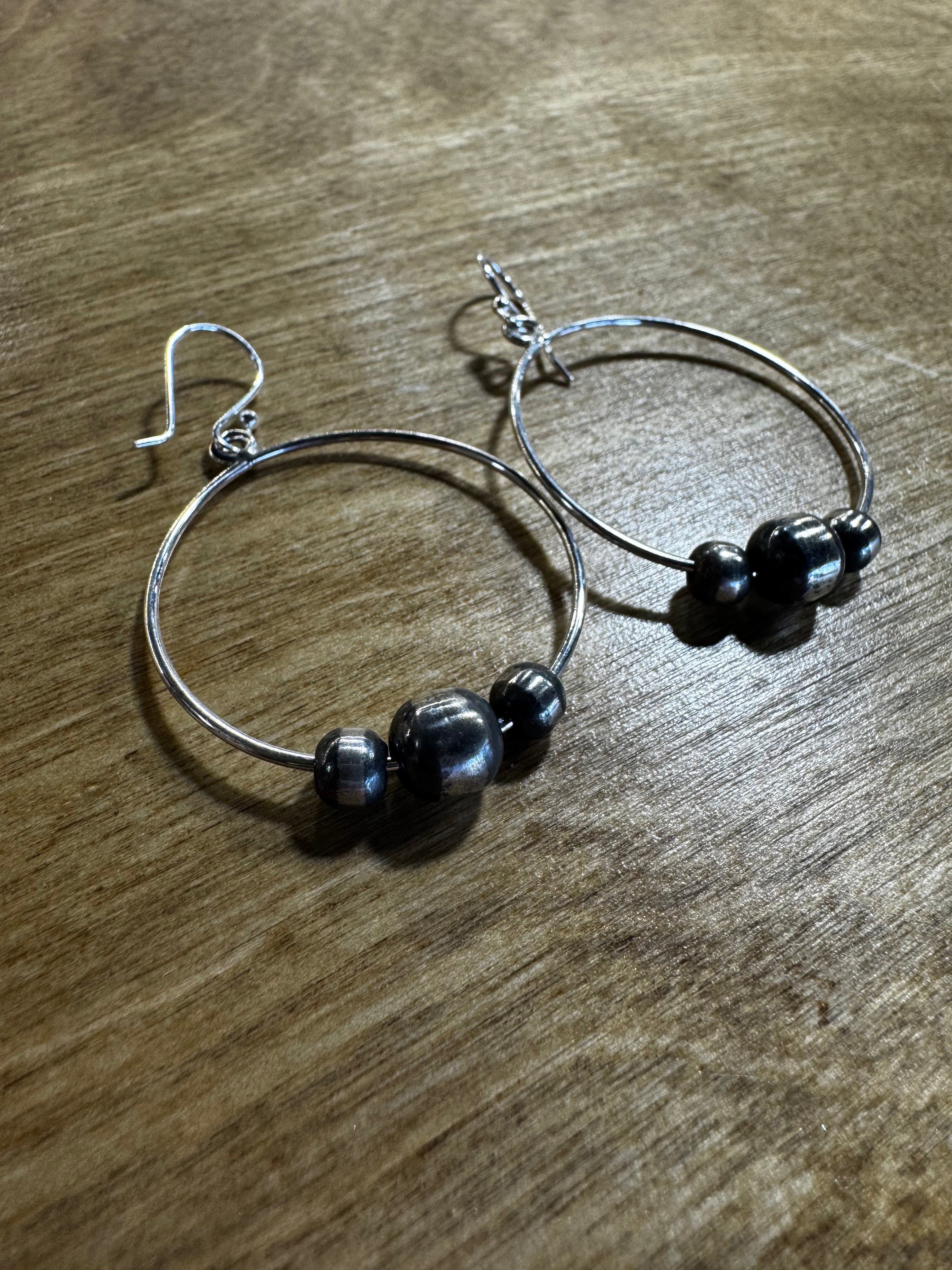 Sterling Hoops