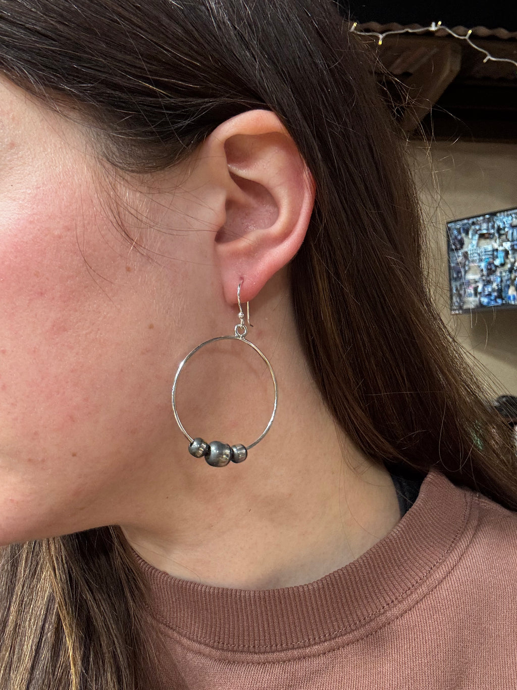 Sterling Hoops
