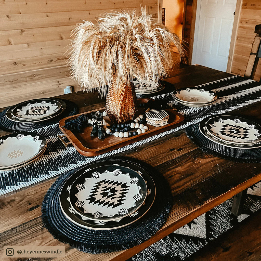 Chalet Aztec 16Pc Dinnerware Set