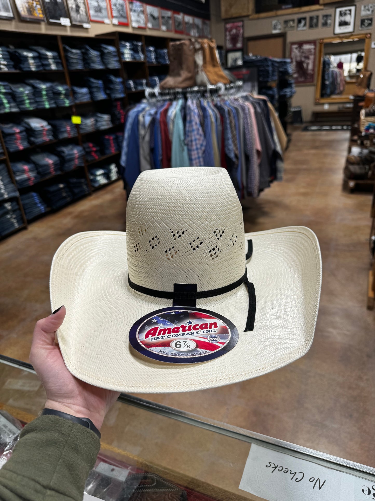 American 8500 Straw Hat