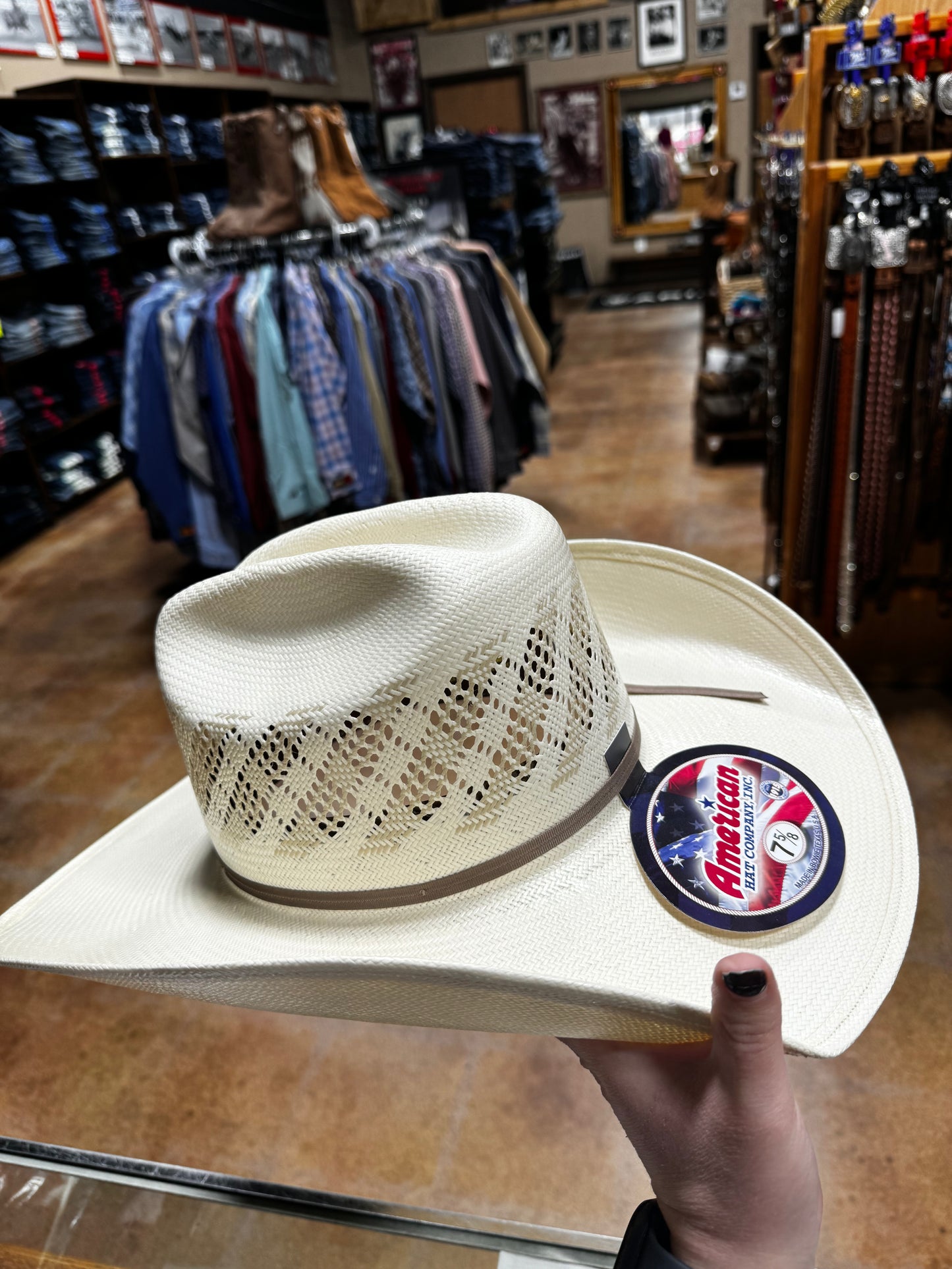 American 6300 Straw Hat