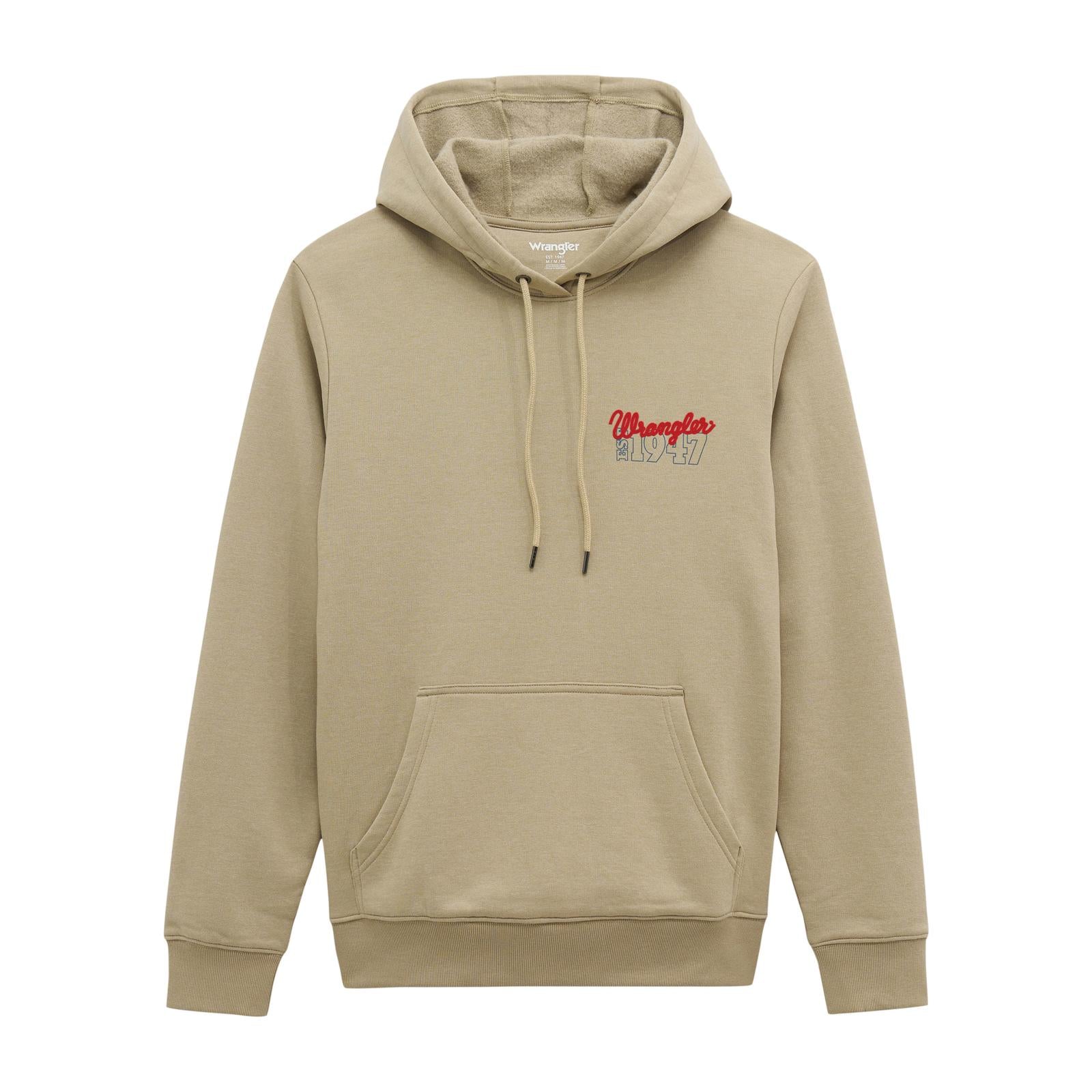 Wrangler Men’s Tan Hoodie