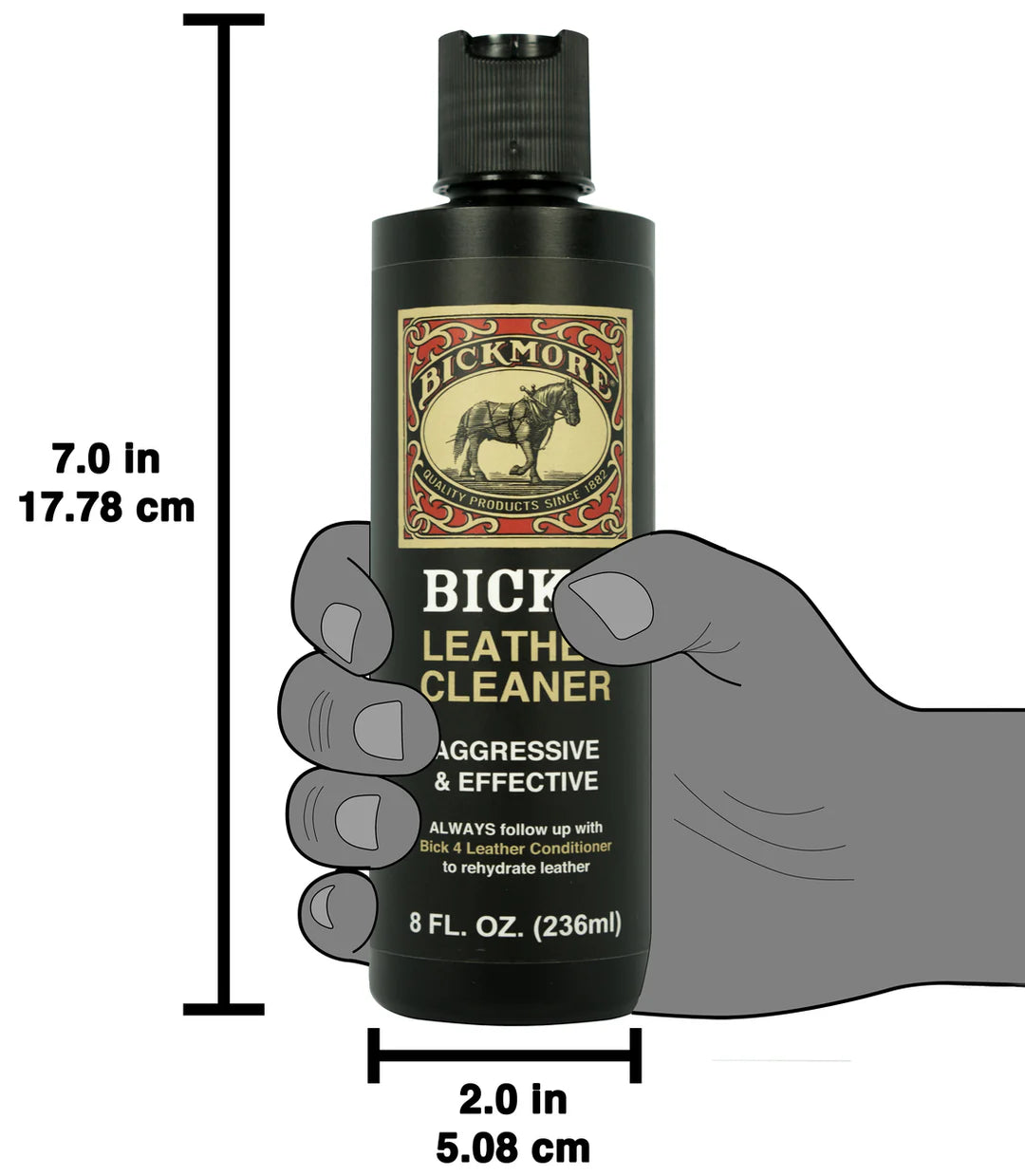 Bick 1 Leather Cleaner (8oz)