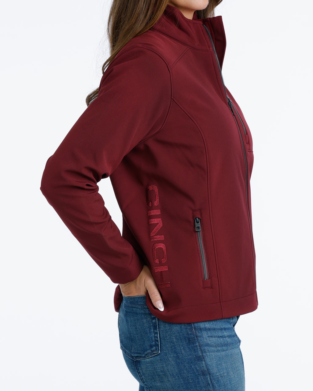 Women’s Cinch Burgundy Jacket
