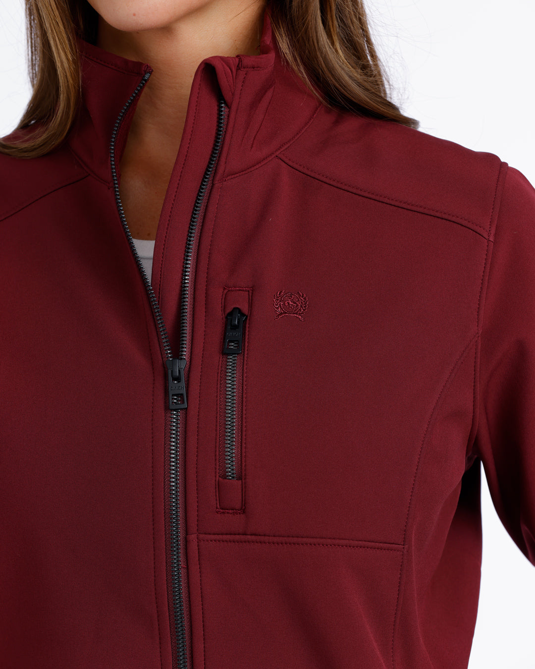 Women’s Cinch Burgundy Jacket