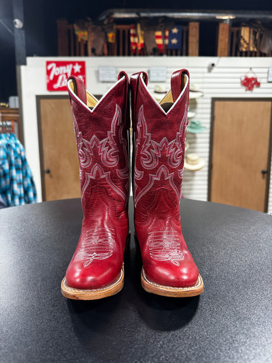 Macie Bean Girl’s Rodeo Red Boot (MK5250)