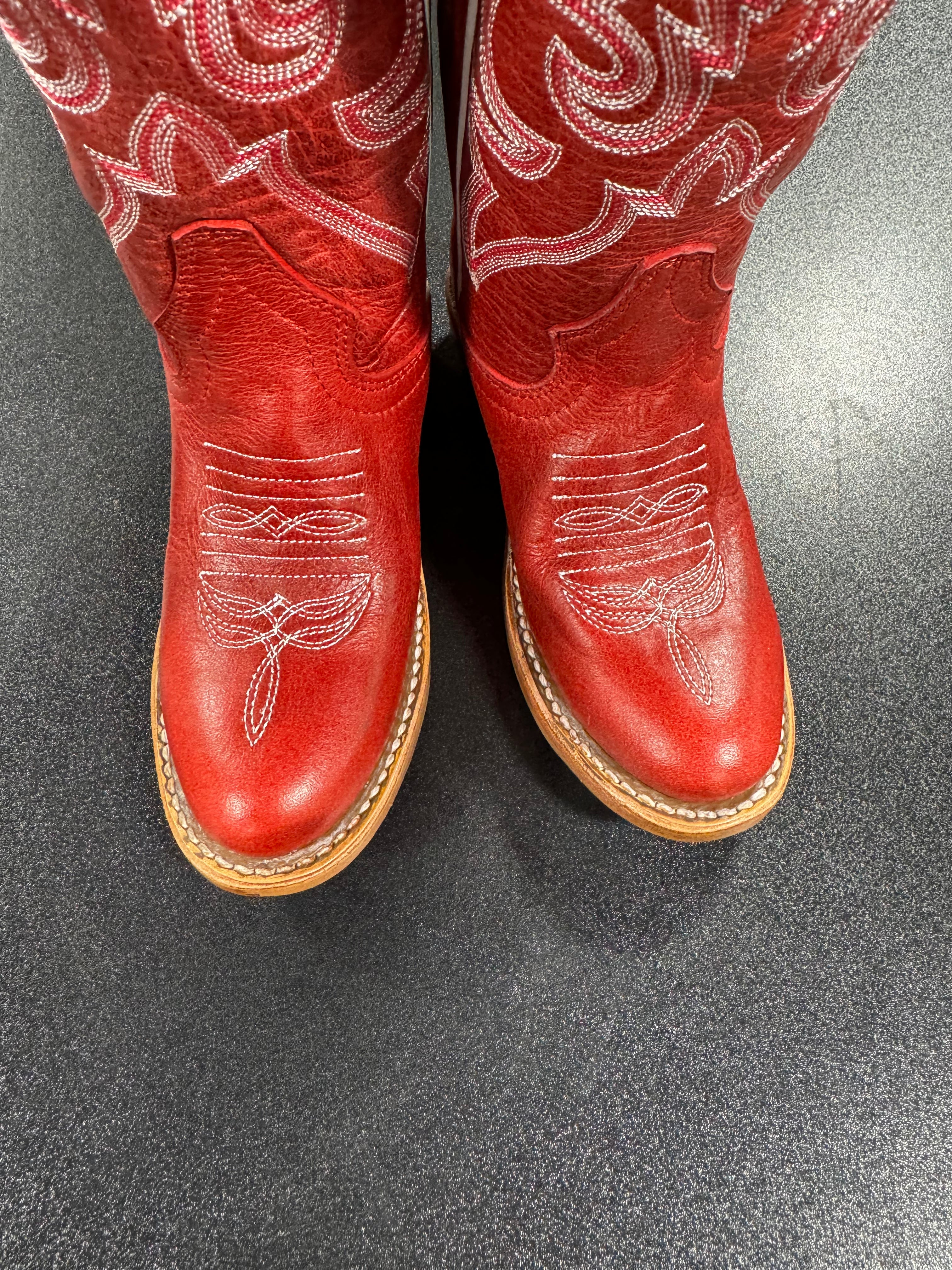 Macie Bean Girl’s Rodeo Red Boot (MK5250)