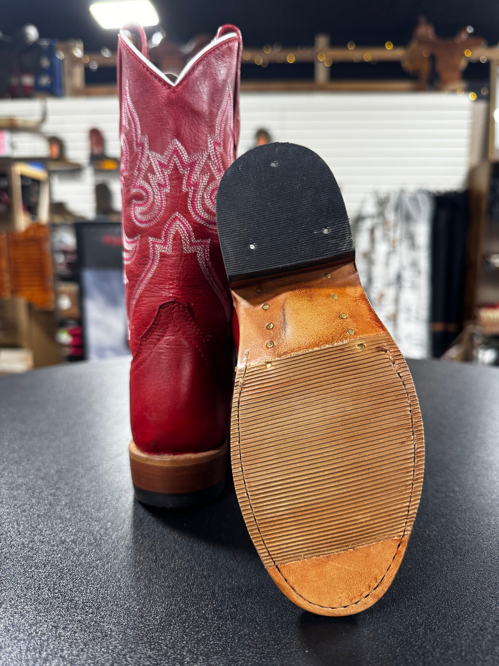 Macie Bean Girl’s Rodeo Red Boot (MK5250)