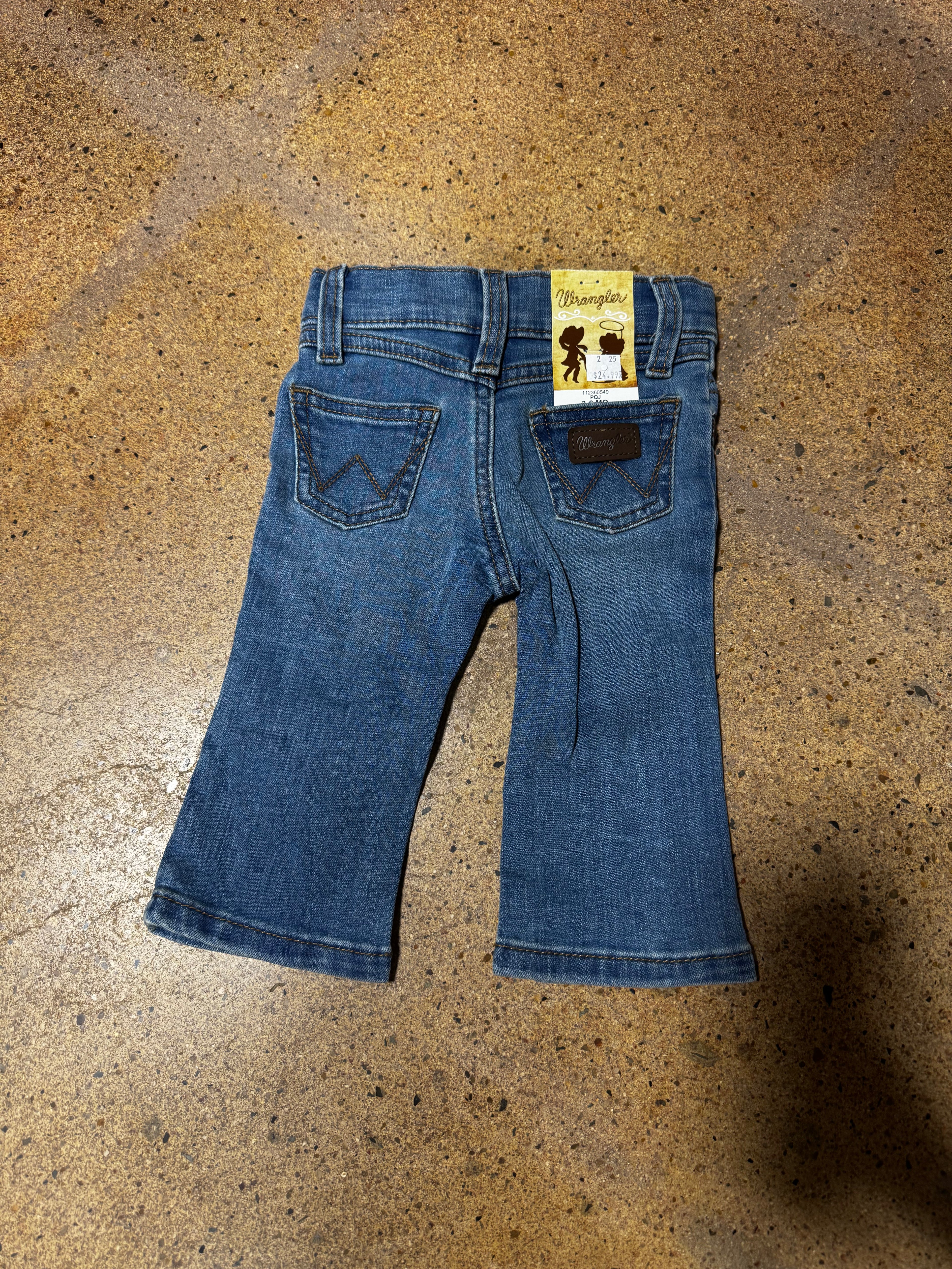 Wrangler Light Wash Infant Jeans (0549)