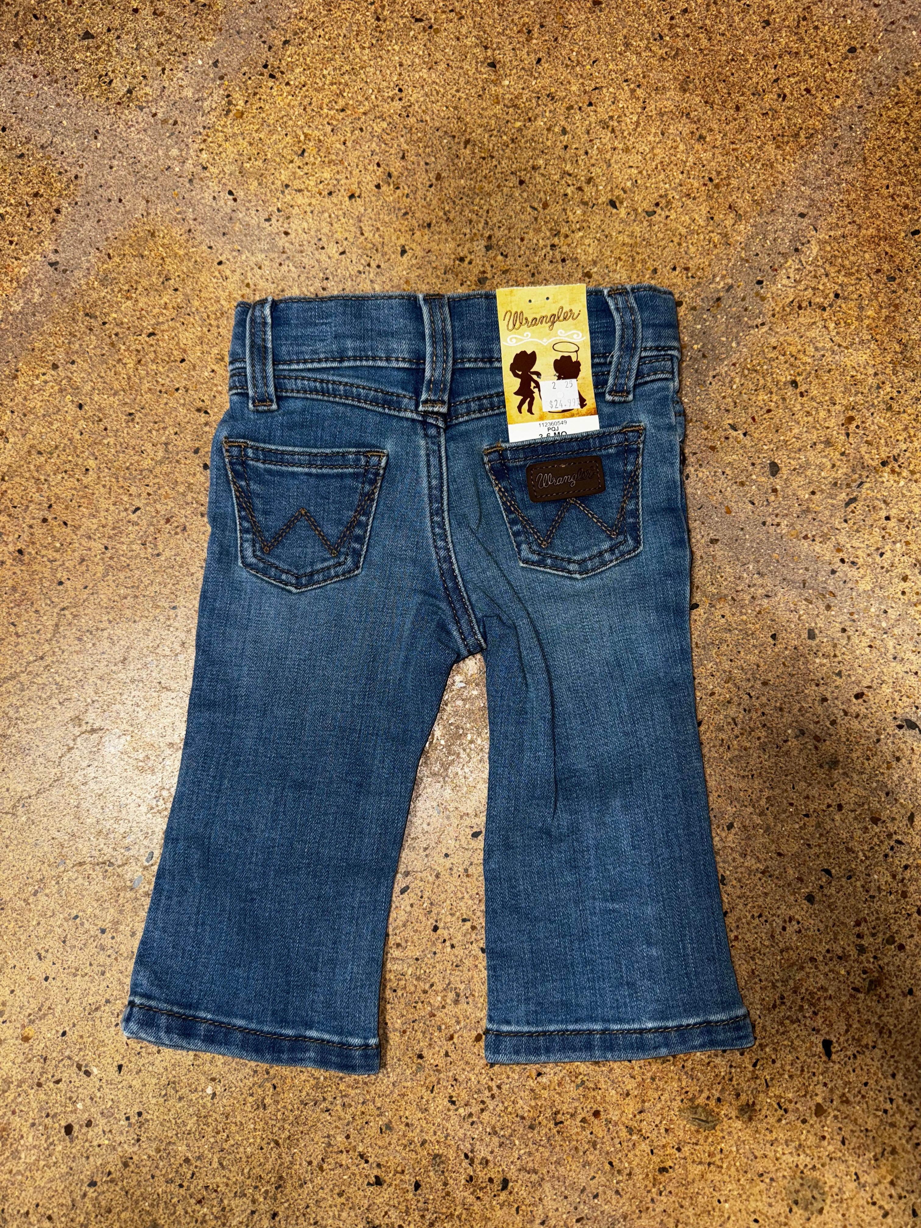 Wrangler Light Wash Infant Jeans (0549)
