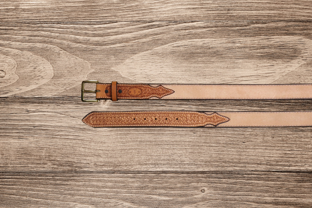 Kid's Saddle Tan Spider Combo