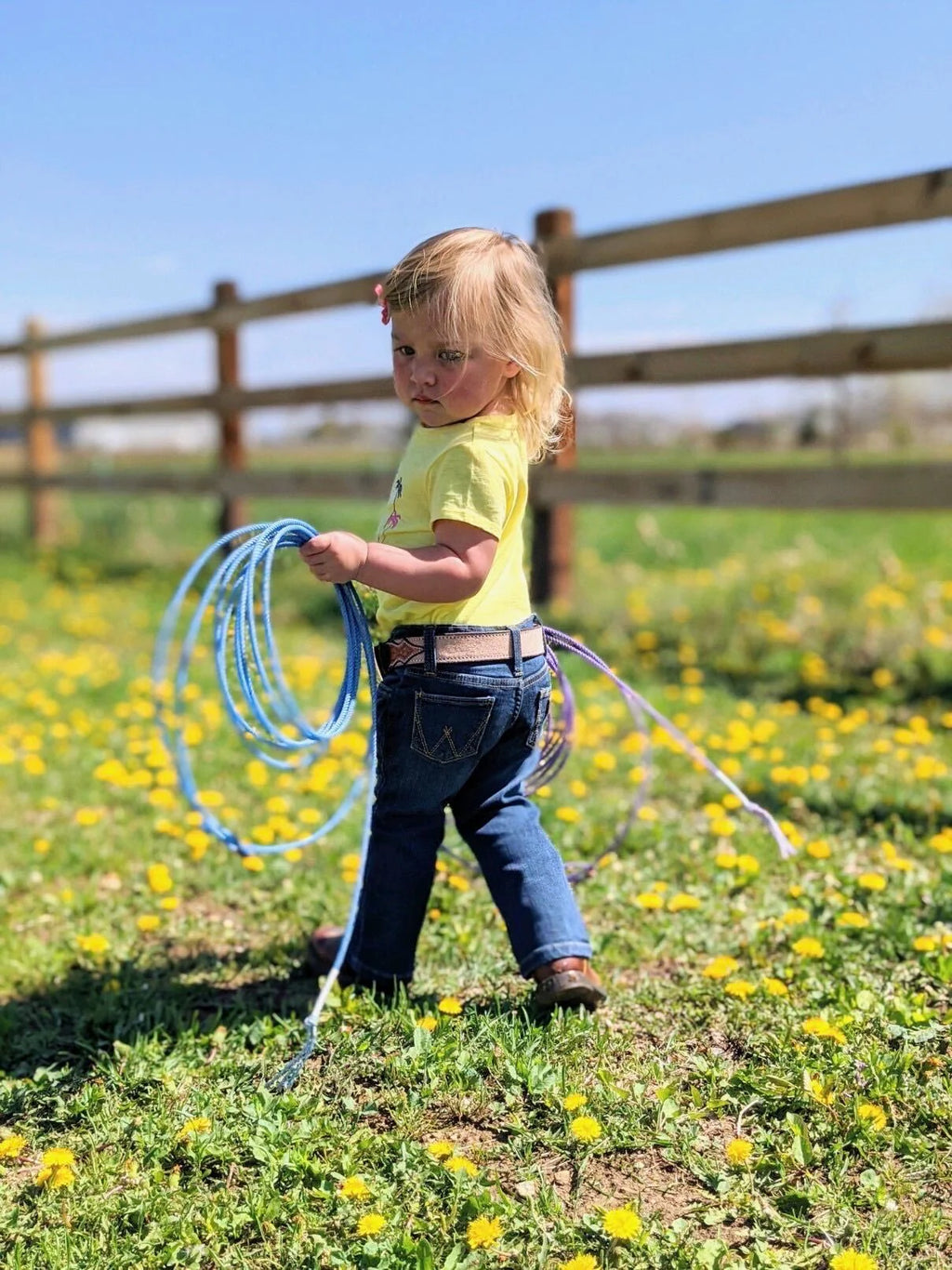 Kid's Saddle Tan Spider Combo