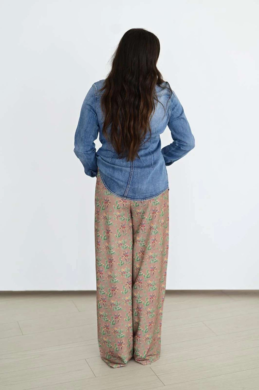 Retro Cactus Cowboy Trousers