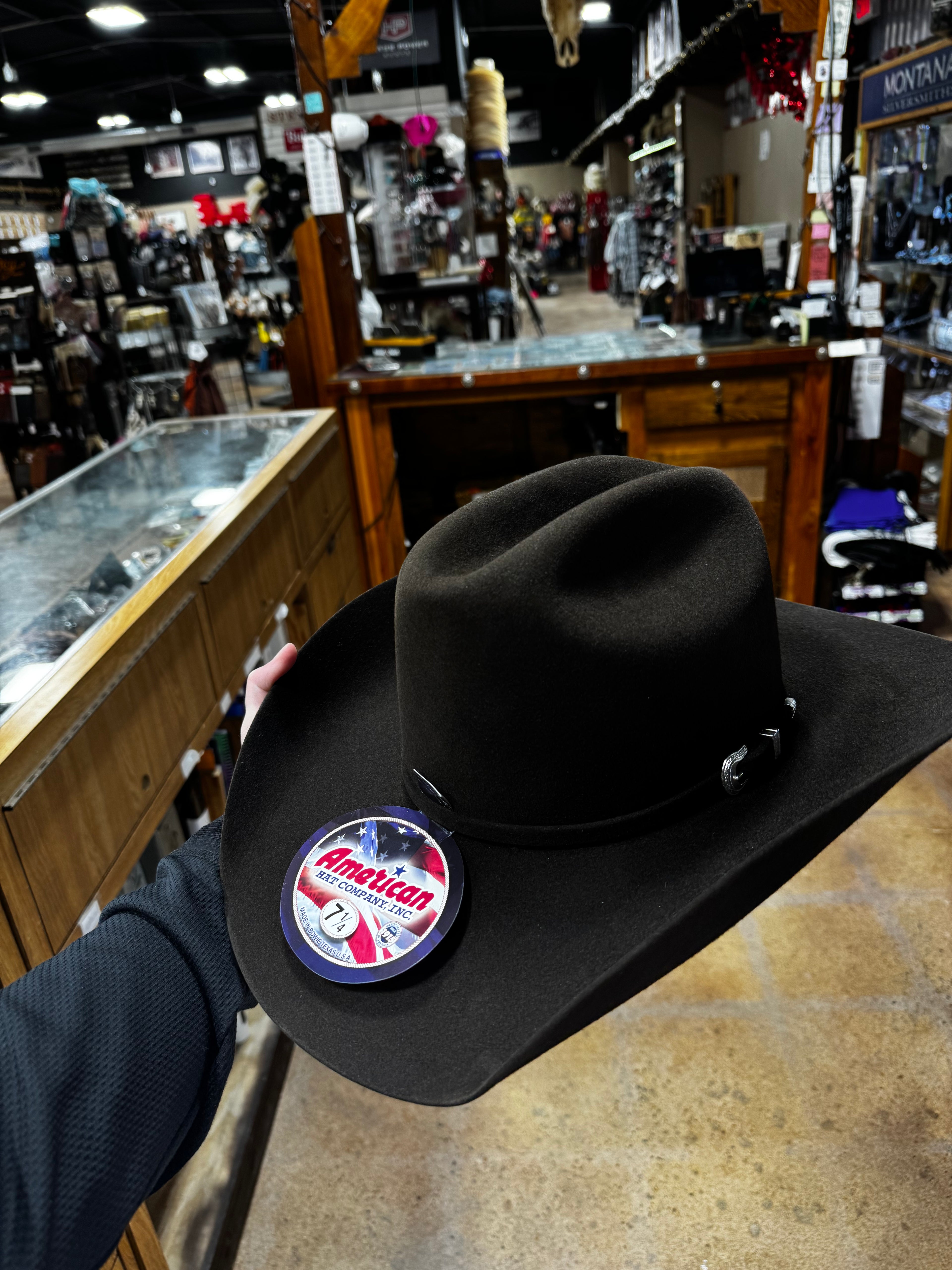 American 7X Chocolate Felt Hat