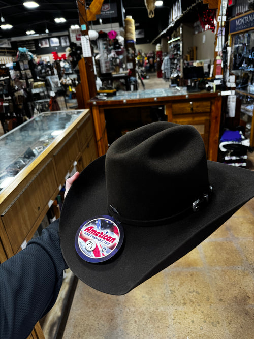 American 7X Chocolate Felt Hat