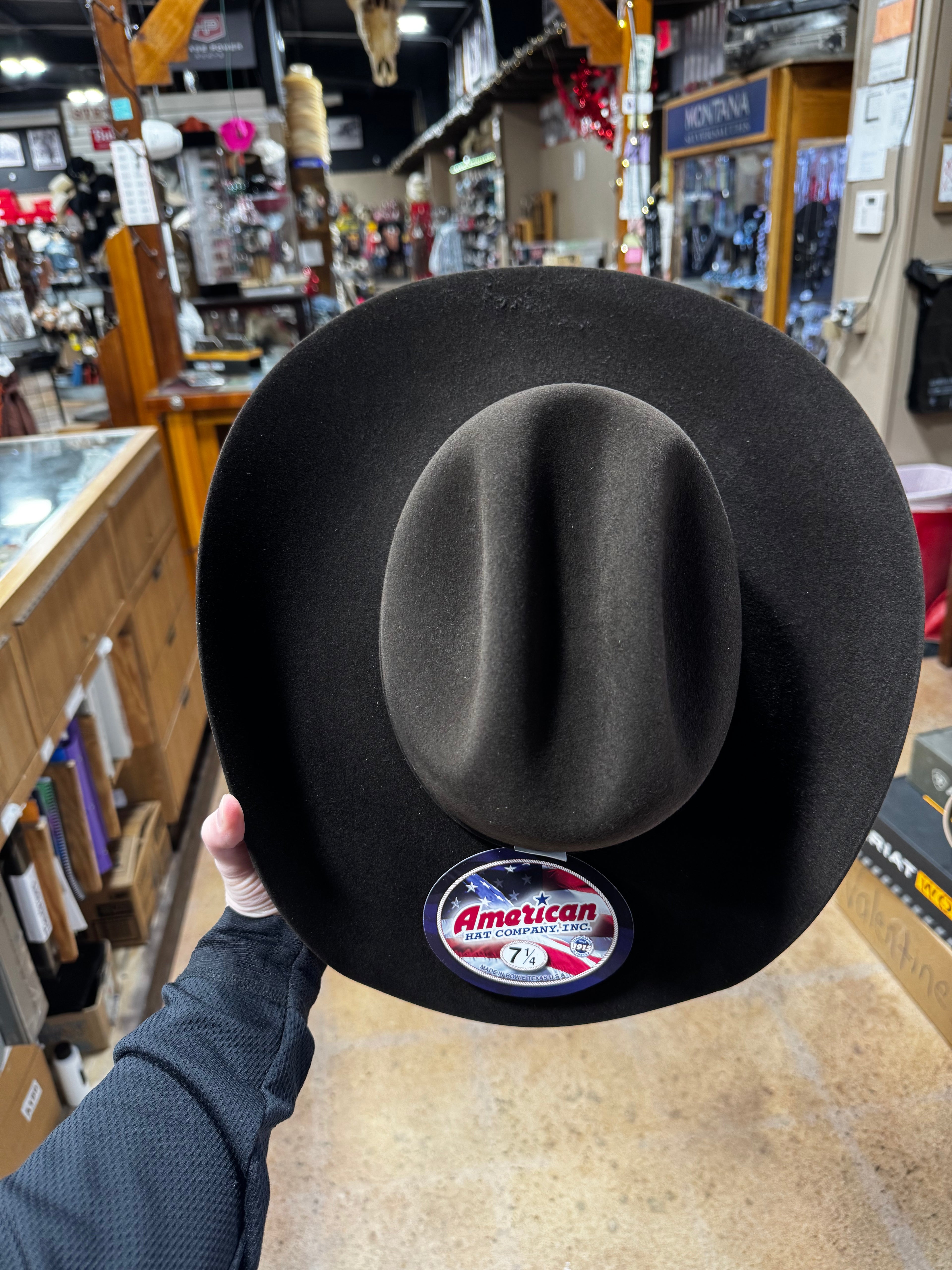 American 7X Chocolate Felt Hat