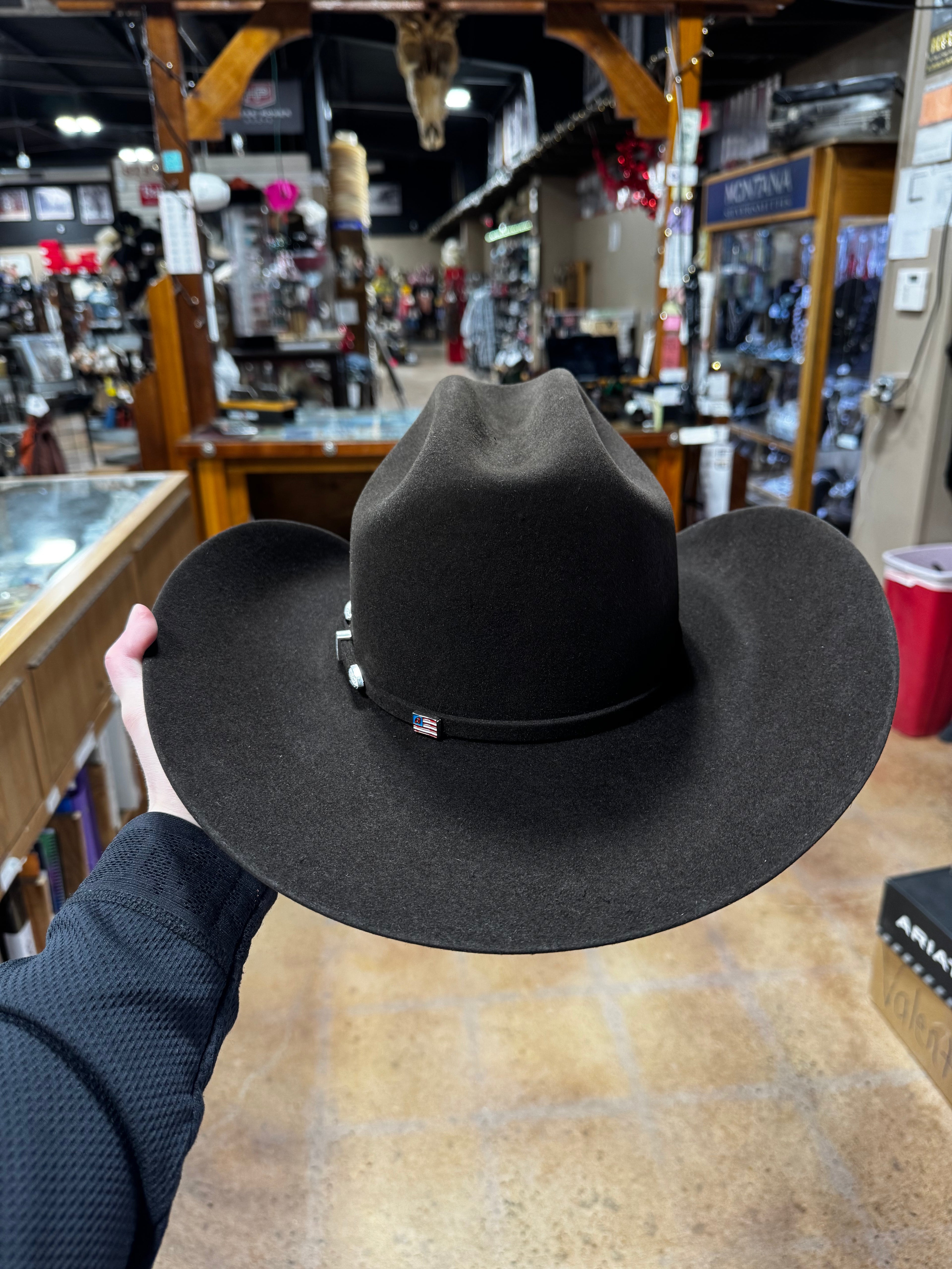 American 7X Chocolate Felt Hat