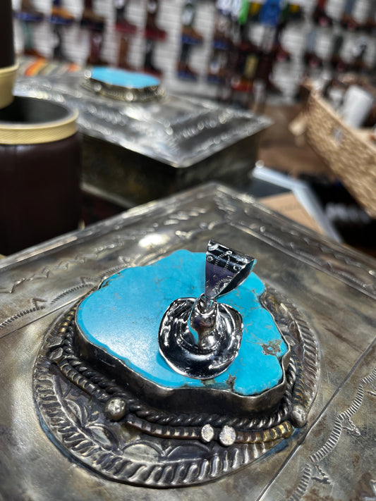 Cowboy hat pendant