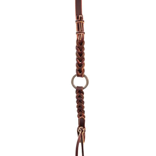 Burgundy Bleeding Heart Ring Roping Rein