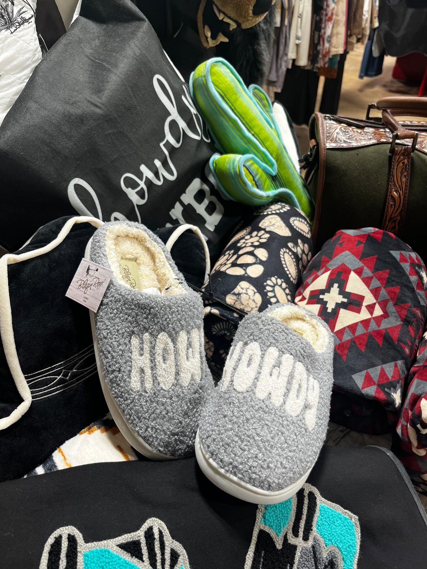 Howdy House Slippers