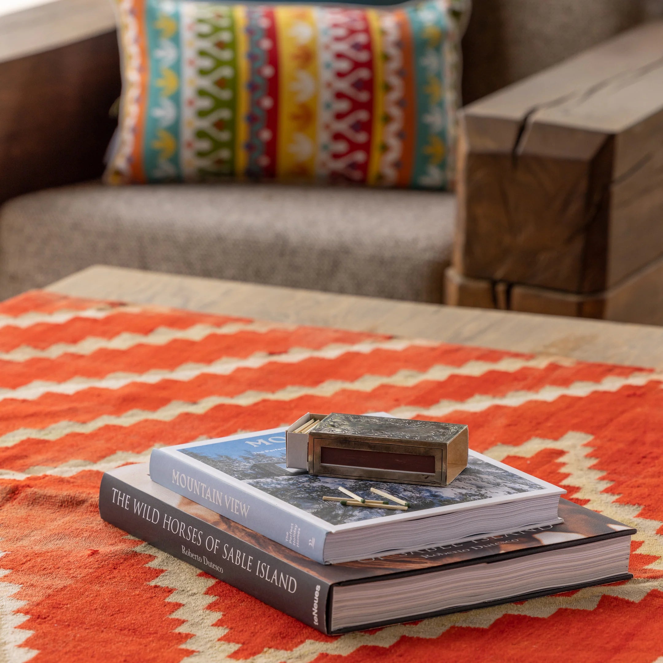 Large Stamped Matchbox